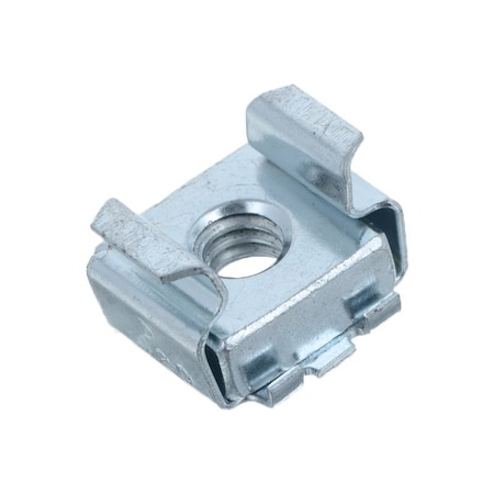 Heritage Industrial Cage Nut, 1/4"-20, Zinc Electroplate Finish EFCN-C7957-1420-3B